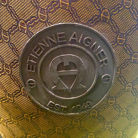 ETIENNE AIGNER E-WAKELY INSIGNIA RAIN BOOTS SZ 7 - Picture 3 of 14